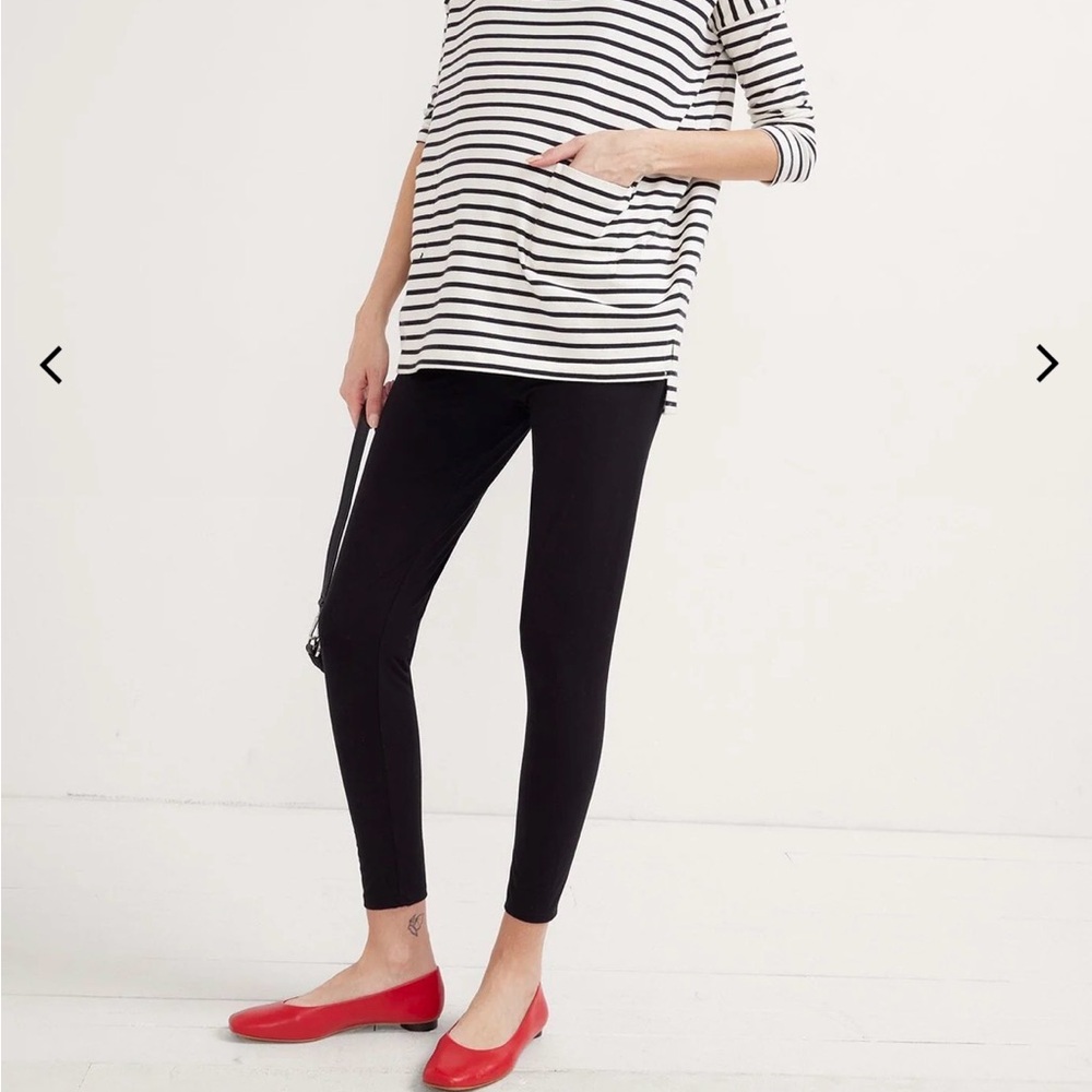Hatch Black Maternity Leggings